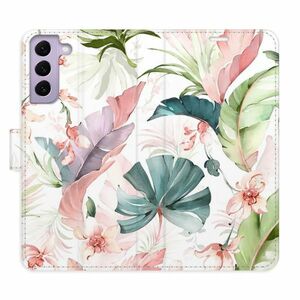 Flipové pouzdro iSaprio - Flower Pattern 07 - Samsung Galaxy S22 5G obraz