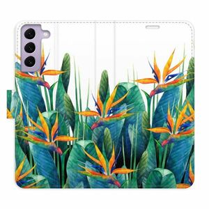 Flipové pouzdro iSaprio - Exotic Flowers 02 - Samsung Galaxy S22 5G obraz