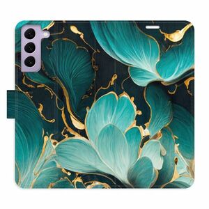 Flipové pouzdro iSaprio - Blue Flowers 02 - Samsung Galaxy S22 5G obraz