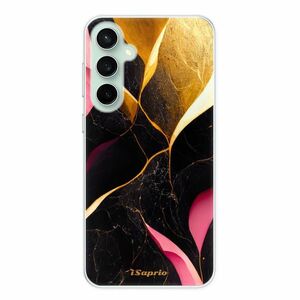 Odolné silikonové pouzdro iSaprio - Gold Pink Marble - Samsung Galaxy S23 FE obraz