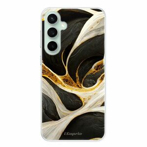 Odolné silikonové pouzdro iSaprio - Black and Gold - Samsung Galaxy S23 FE obraz
