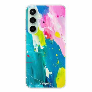 Odolné silikonové pouzdro iSaprio - Abstract Paint 04 - Samsung Galaxy S23 FE obraz