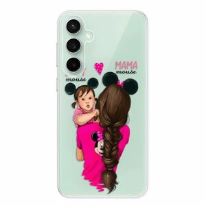 Odolné silikonové pouzdro iSaprio - Mama Mouse Brunette and Girl - Samsung Galaxy S23 FE obraz