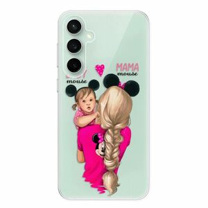 Odolné silikonové pouzdro iSaprio - Mama Mouse Blond and Girl - Samsung Galaxy S23 FE obraz