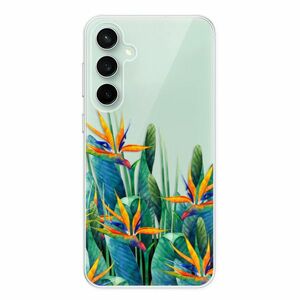Odolné silikonové pouzdro iSaprio - Exotic Flowers - Samsung Galaxy S23 FE obraz