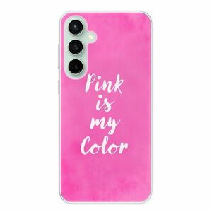 Odolné silikonové pouzdro iSaprio - Pink is my color - Samsung Galaxy S23 FE obraz