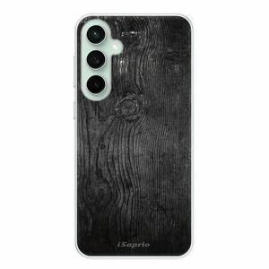 Odolné silikonové pouzdro iSaprio - Black Wood 13 - Samsung Galaxy S23 FE obraz