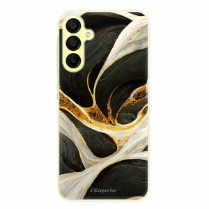 Odolné silikonové pouzdro iSaprio - Black and Gold - Samsung Galaxy A15 / A15 5G obraz