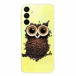 Odolné silikonové pouzdro iSaprio - Owl And Coffee - Samsung Galaxy A15 / A15 5G obraz
