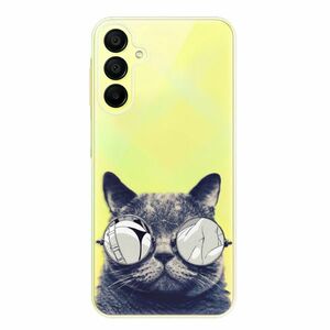 Odolné silikonové pouzdro iSaprio - Crazy Cat 01 - Samsung Galaxy A15 / A15 5G obraz