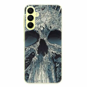 Odolné silikonové pouzdro iSaprio - Abstract Skull - Samsung Galaxy A15 / A15 5G obraz