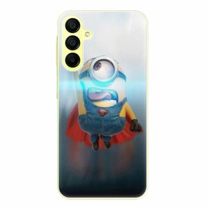 Odolné silikonové pouzdro iSaprio - Mimons Superman 02 - Samsung Galaxy A15 / A15 5G obraz