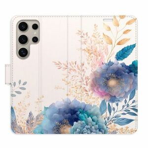 Flipové pouzdro iSaprio - Ornamental Flowers 03 - Samsung Galaxy S24 Ultra obraz