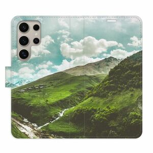 Flipové pouzdro iSaprio - Mountain Valley - Samsung Galaxy S24 Ultra obraz