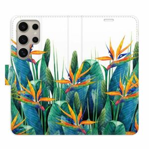 Flipové pouzdro iSaprio - Exotic Flowers 02 - Samsung Galaxy S24 Ultra obraz