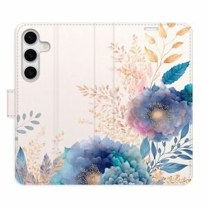 Flipové pouzdro iSaprio - Ornamental Flowers 03 - Samsung Galaxy S24 obraz