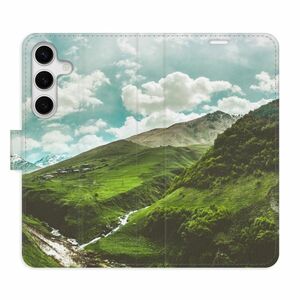 Flipové pouzdro iSaprio - Mountain Valley - Samsung Galaxy S24 obraz