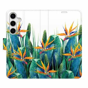 Flipové pouzdro iSaprio - Exotic Flowers 02 - Samsung Galaxy S24 obraz