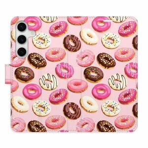 Flipové pouzdro iSaprio - Donuts Pattern 03 - Samsung Galaxy S24 obraz