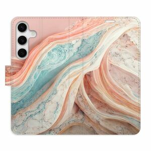 Flipové pouzdro iSaprio - Colour Marble - Samsung Galaxy S24 obraz