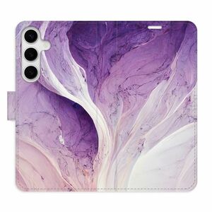 Flipové pouzdro iSaprio - Purple Paint - Samsung Galaxy S24+ obraz