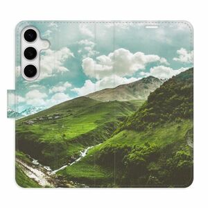Flipové pouzdro iSaprio - Mountain Valley - Samsung Galaxy S24+ obraz