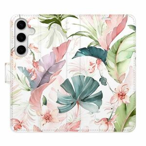 Flipové pouzdro iSaprio - Flower Pattern 07 - Samsung Galaxy S24+ obraz