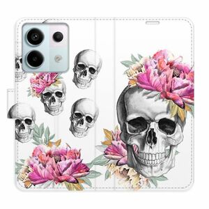 Flipové pouzdro iSaprio - Crazy Skull - Xiaomi Redmi Note 13 Pro 5G / Poco X6 5G obraz