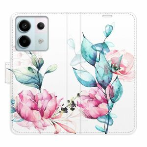 Flipové pouzdro iSaprio - Beautiful Flower - Xiaomi Redmi Note 13 Pro 5G / Poco X6 5G obraz