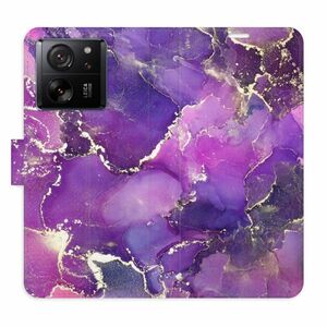 Flipové pouzdro iSaprio - Purple Marble - Xiaomi 13T / 13T Pro obraz