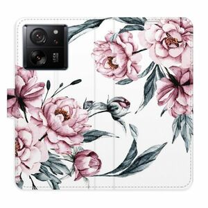 Flipové pouzdro iSaprio - Pink Flowers - Xiaomi 13T / 13T Pro obraz