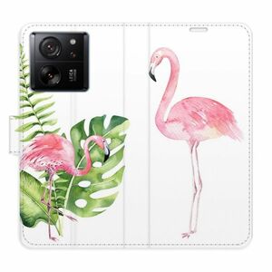 Flipové pouzdro iSaprio - Flamingos - Xiaomi 13T / 13T Pro obraz