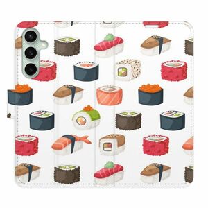 Flipové pouzdro iSaprio - Sushi Pattern 02 - Samsung Galaxy S23 FE obraz