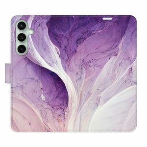 Flipové pouzdro iSaprio - Purple Paint - Samsung Galaxy S23 FE obraz