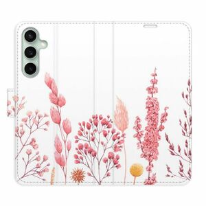 Flipové pouzdro iSaprio - Pink Flowers 03 - Samsung Galaxy S23 FE obraz