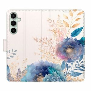 Flipové pouzdro iSaprio - Ornamental Flowers 03 - Samsung Galaxy S23 FE obraz