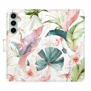 Flipové pouzdro iSaprio - Flower Pattern 07 - Samsung Galaxy S23 FE obraz