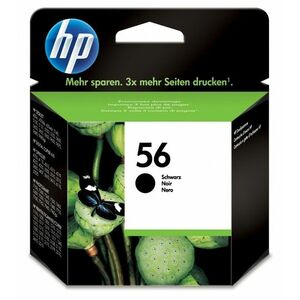 HP 56 Černá originální inkoustová kazeta C6656AE#UUQ obraz