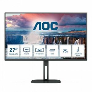 AOC V5 27V5C/BK počítačový monitor 68, 6 cm (27") 1920 x 27V5C/BK obraz
