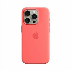 Apple iPhone 15 Pro Max Silicone Case with MagSafe - Guava obraz