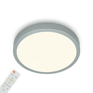 BRILONER CCT LED přisazené svítidlo pr. 38 cm, 22 W, 2900 lm, stříbrná BRILO 3704-014 obraz