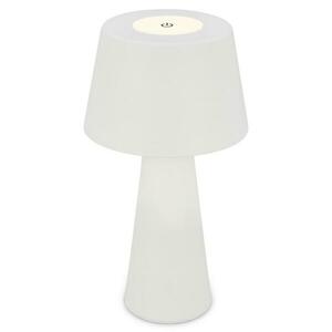 BRILONER LED nabíjecí stolní lampa pr.16, 5 cm 3, 5W 400lm bílé IP44 BRILO 7437016 obraz