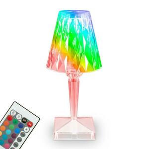 BRILONER LED nabíjecí stolní lampa, 25, 5 cm, 2, 3W, 65lm transparentní BRILO 7464010 obraz