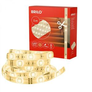 BRILONER LED pásek, 500 cm, USB, 4W, 500lm, bílé BRILO 2316150 obraz