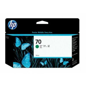 HP 70 Zelená inkoustová kazeta, 130 ml C9457A obraz