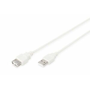 Digitus AK-300202-018-E USB kabel 1, 8 m USB 2.0 USB A AK-300202-018-E obraz