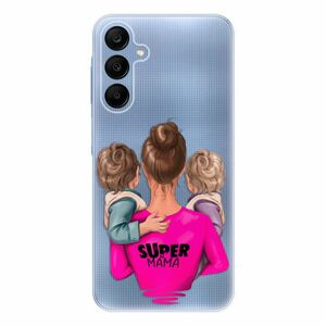 Odolné silikonové pouzdro iSaprio - Super Mama - Two Boys - Samsung Galaxy A25 5G obraz