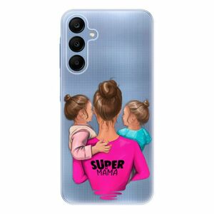 Odolné silikonové pouzdro iSaprio - Super Mama - Two Girls - Samsung Galaxy A25 5G obraz