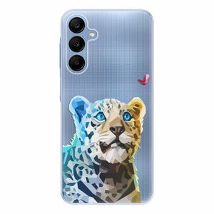 Odolné silikonové pouzdro iSaprio - Leopard With Butterfly - Samsung Galaxy A25 5G obraz