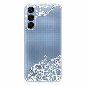 Odolné silikonové pouzdro iSaprio - White Lace 02 - Samsung Galaxy A25 5G obraz